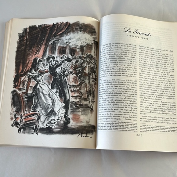 EXC 1946 Treasury of Grand Opera Henry Simon BOOK Sheet Music Vintage Awesome! - Picture 7 of 17